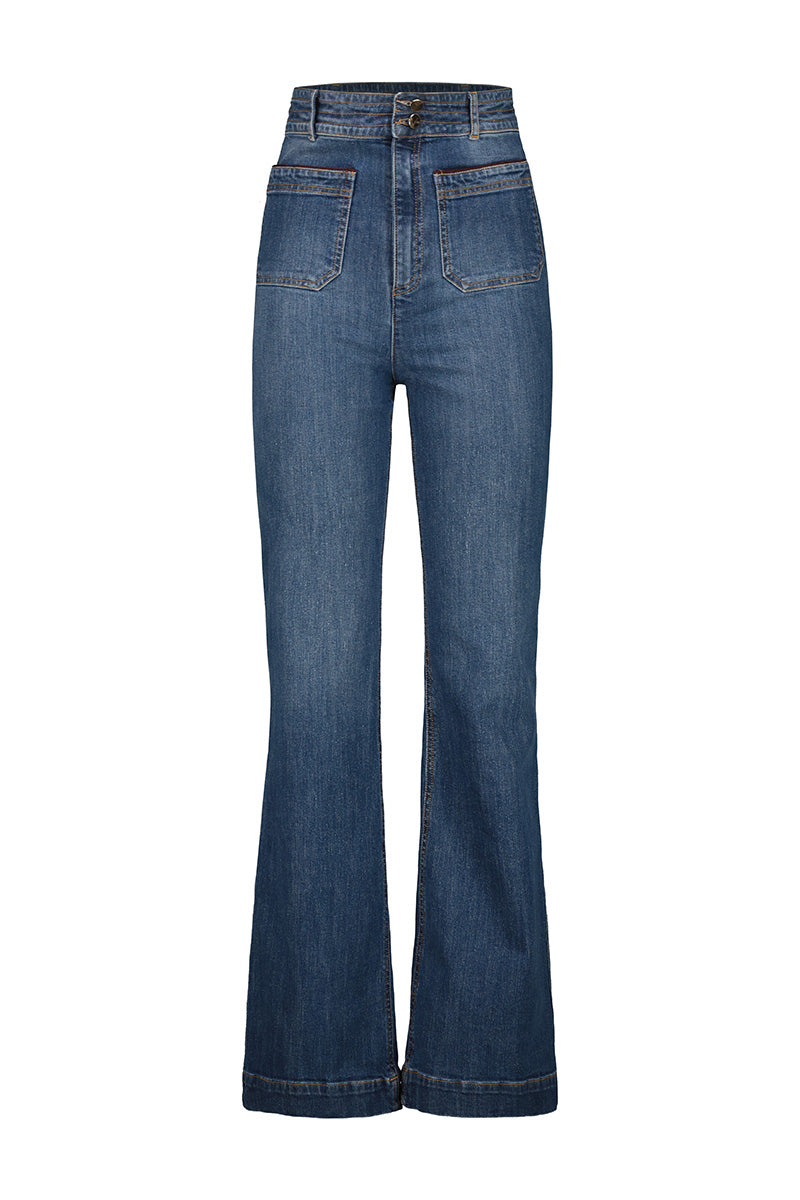 Apolline Pants - Denim Blue