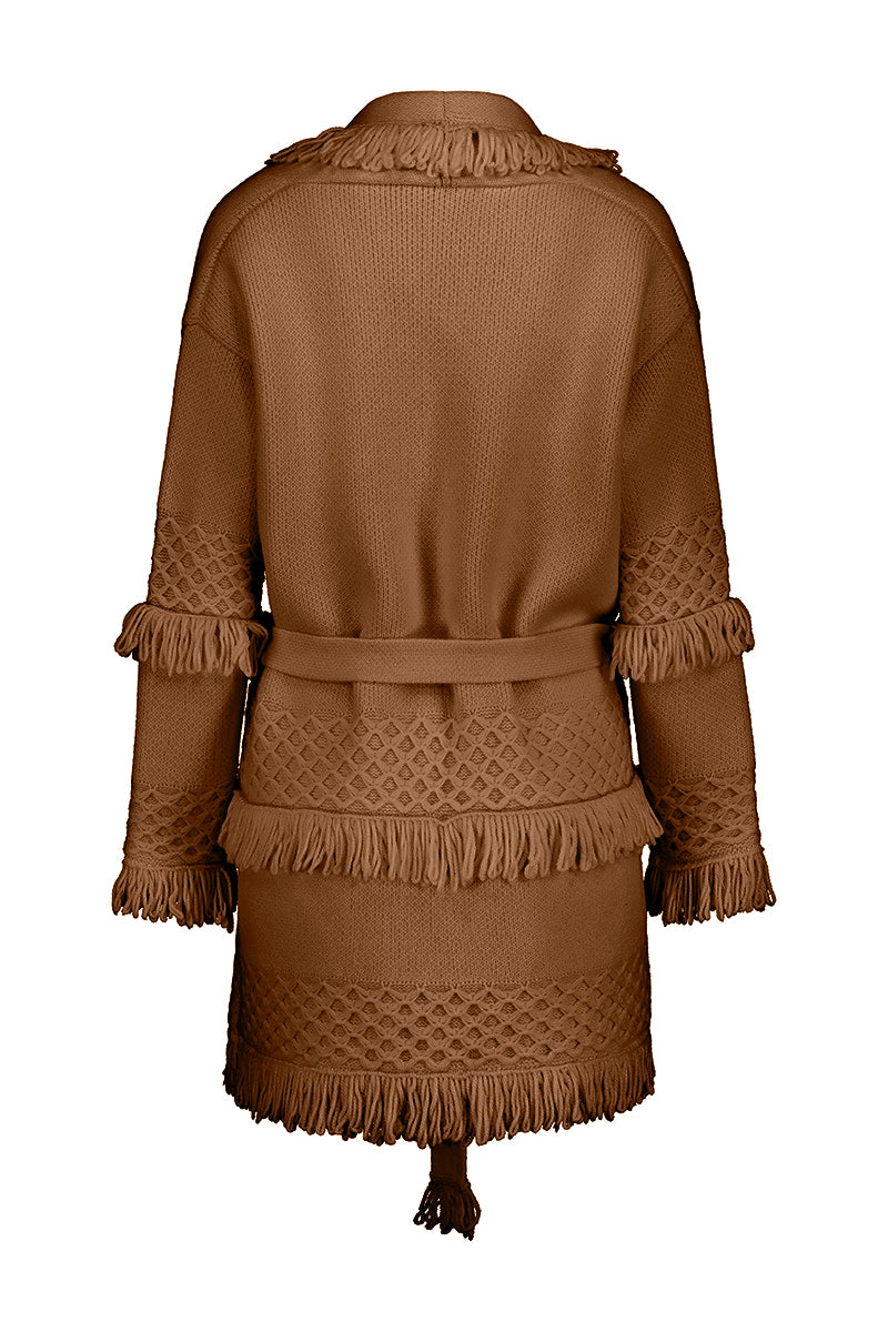 Angele Cardigan - Brown