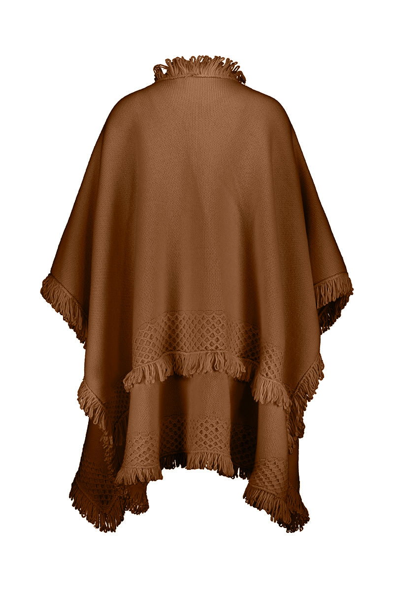 Angelique Poncho - Brown