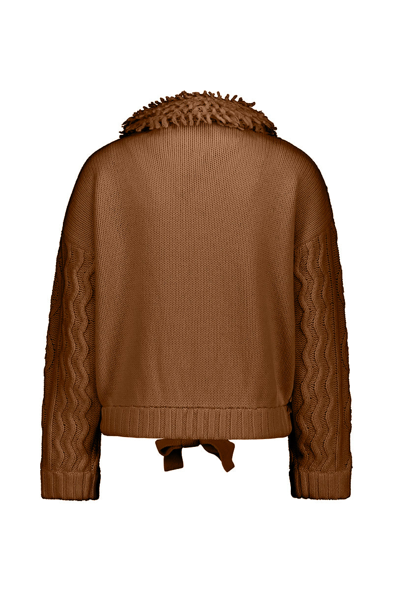 Ambre Bomber - Brown