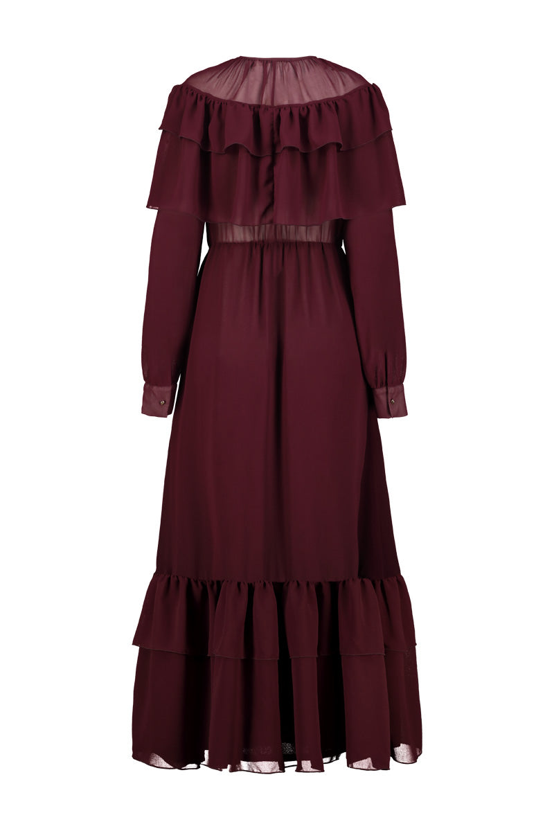 Dress Olympia - Bordeaux