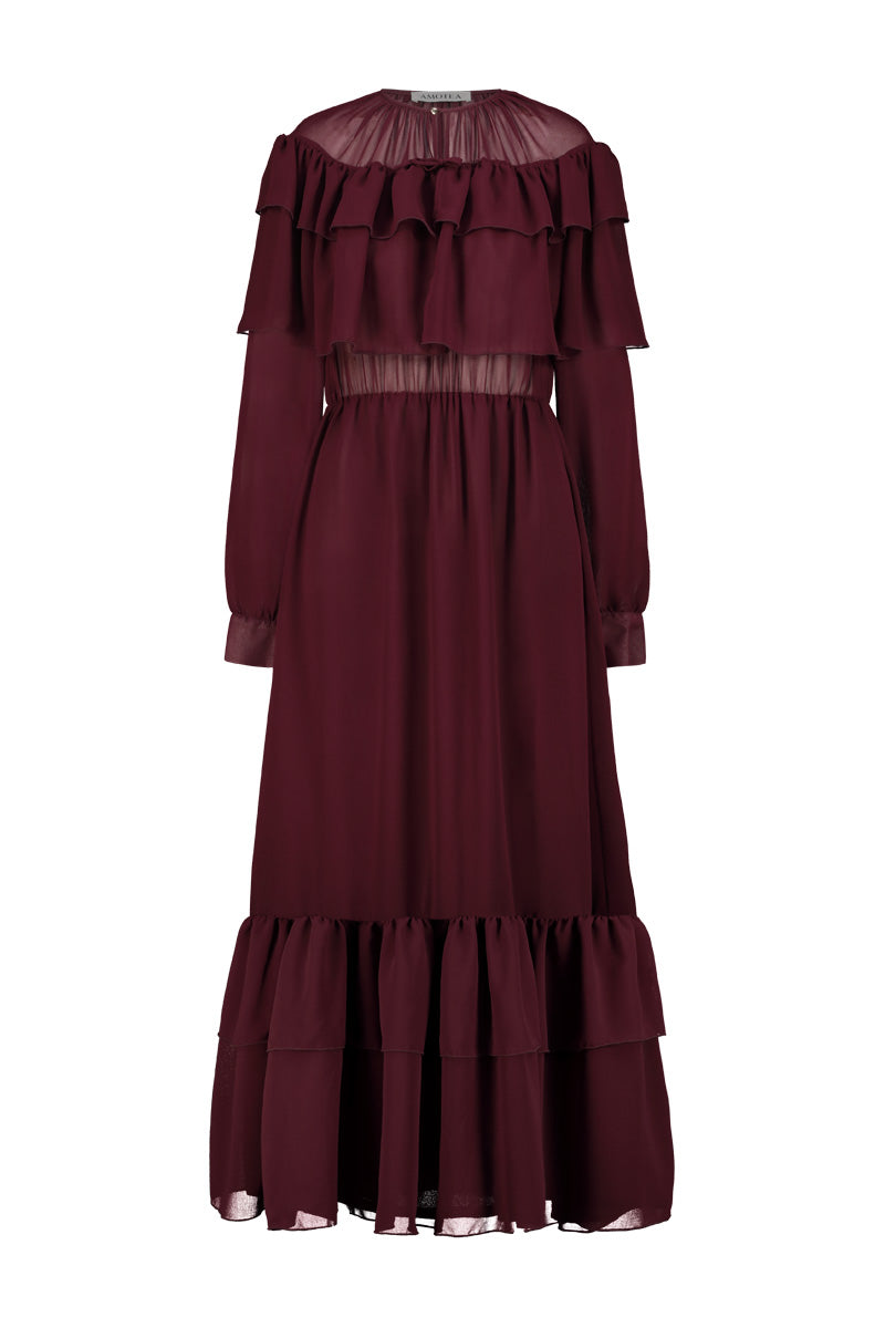 Dress Olympia - Dusty Rose