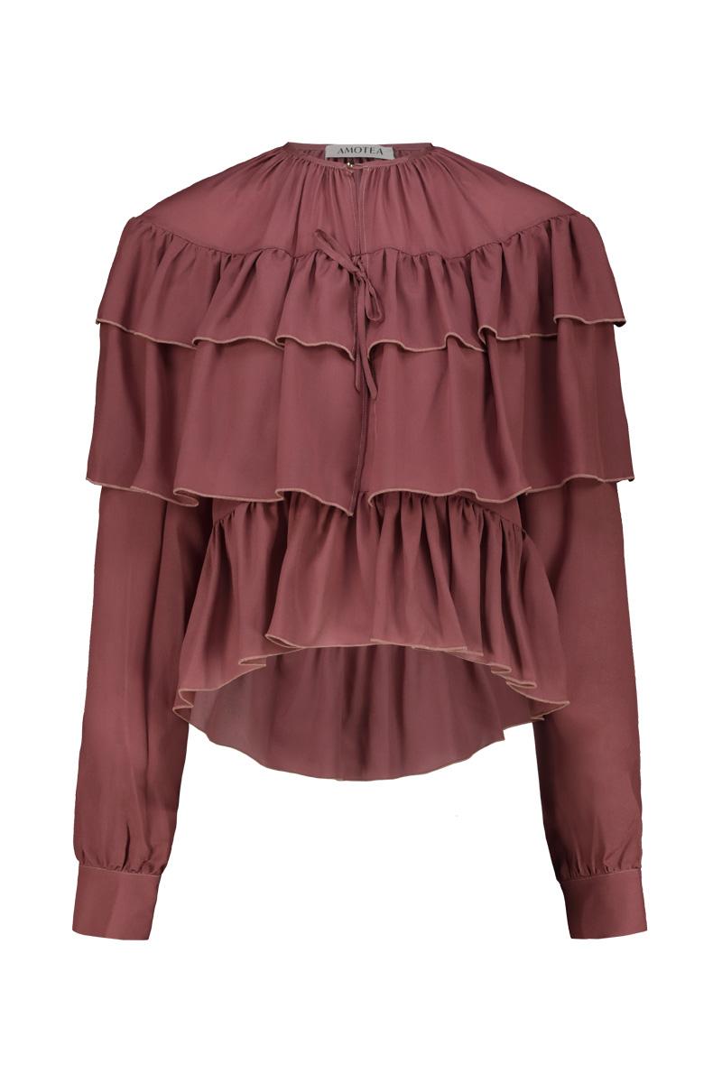 Olympia Shirt - Dusty Rose