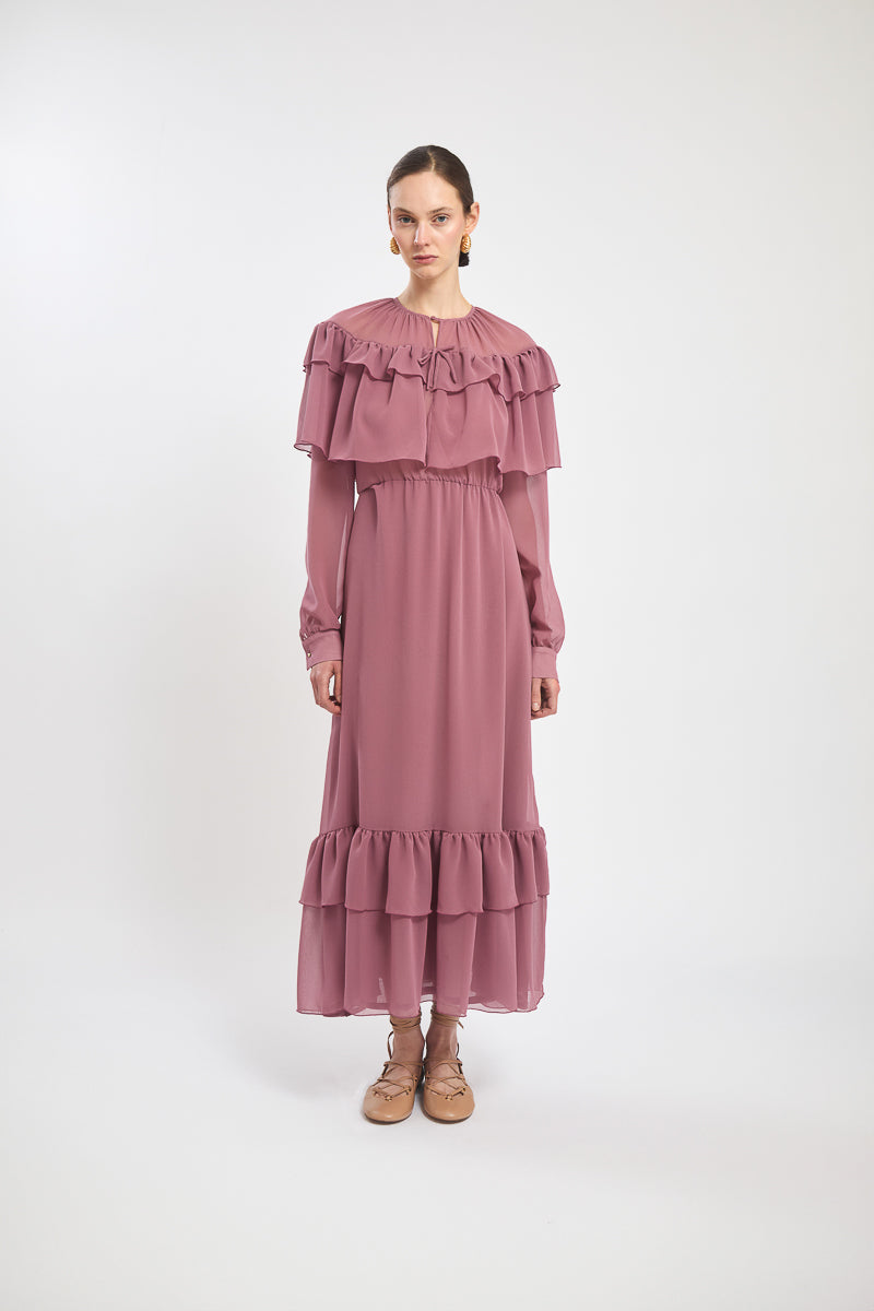 Dress Olympia - Bordeaux