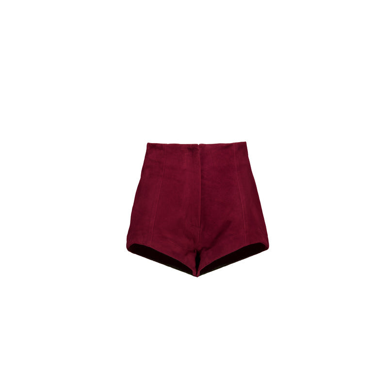 Donna Shorts - Burgundy