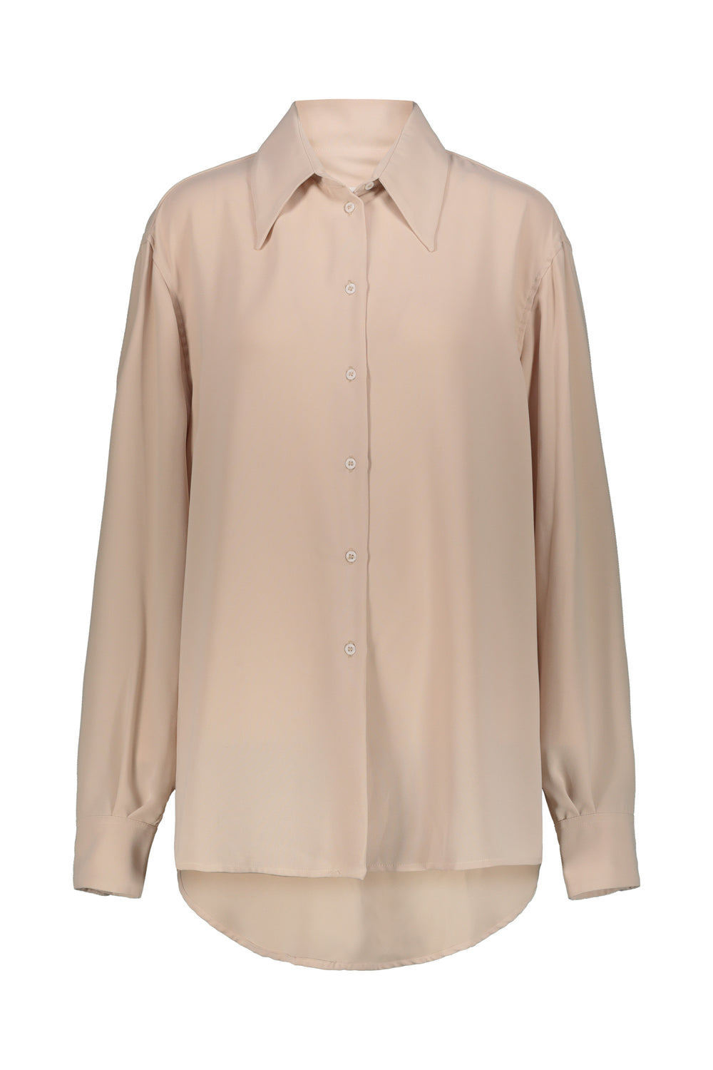 KAIA IN LIGHT PINK CREPE DE CHINE