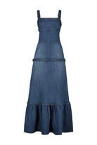 Bella Dress - Denim Blue