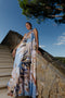 CLEMENTINE IN BOUGANVILLE PRINTED GEORGETTE