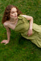 LEONOR IN GREEN COTTON