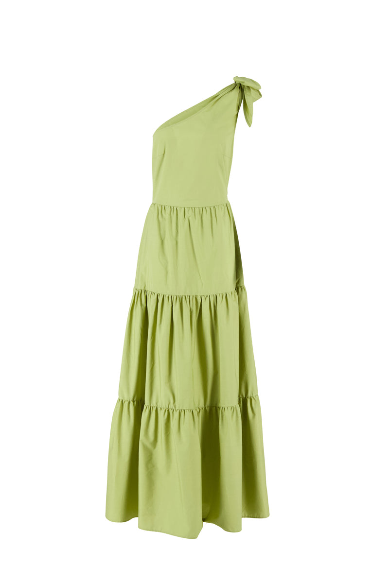 LEONOR IN GREEN COTTON