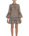 NINA TARTAN MINI DRESS