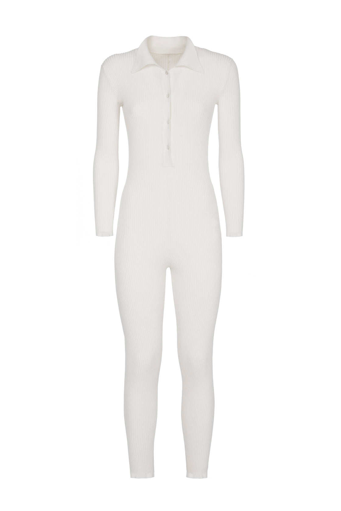 White deals turtleneck jumpsuit